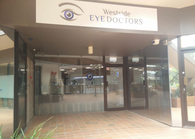 Entrance to Westside Eye Doctors